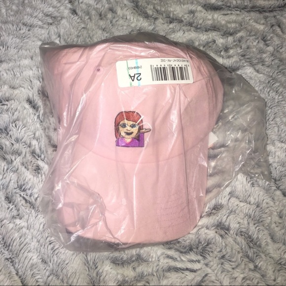 Pink Dad Emoji Hat - Picture 2 of 5